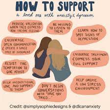how to support someone with anxiety