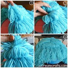 easy raggedy yarn wig tutorial u create