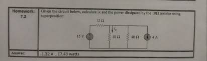 Circuit Below Calculate Ix Bartleby