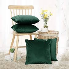 soft velvet cushion cover decorative