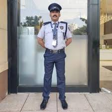 male jewellery security guard