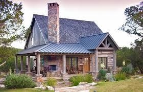 Exterior Rustic House Plans Stone