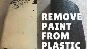 Strip spray painted plastics easy!!! How I Remove Paint From Plastic The Natural And Safe Way Youtube