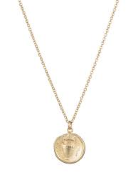 roman coin pendant necklace by valerie