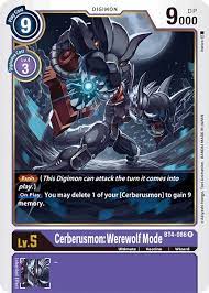 Cerberusmon: Werewolf Mode - Great Legend - Digimon Card Game