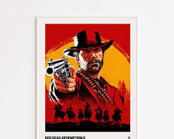 Gambar poster game Red Dead Redemption 2 (2018).