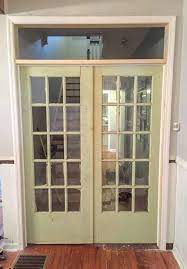 French Doors With A Transom Window
