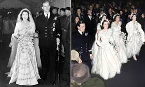 She was invited but the bride and groom didn't really think she would come. Relive The Queen S Wedding Day As She Married Philip Daily Mail Online