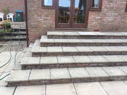 Steps From House To Patio Houzz Uk