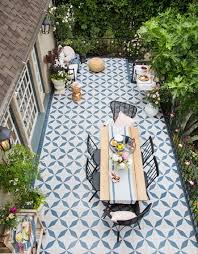 hawk patio floor in buniel design