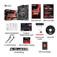 Each msi motherboard is built based on the specific topic in order to match different tastes and favors. Msi X470 Gaming Plus Max Amd Motherboard X470 Gaming Plus Max Ccl Computers