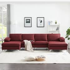 seat linen upholstered sectional sofa