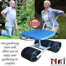 Fully Assemble 4wd Gardening Chair