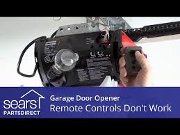 how to fix a garage door opener that