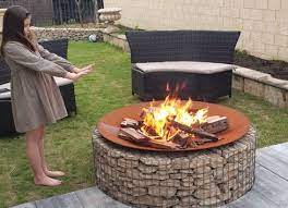 How To Build Your Own Gabion Firepit In
