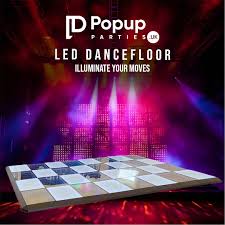 led dancefloor affordable pop up