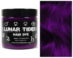 This is a very easy to use product and gives an intense shade of purple, this product also leaves your hair smelling great. Amazon Com Lunar Tides Hair Dye Plum Purple Semi Permanent Vegan Hair Color 4 Fl Oz 118 Ml Beauty
