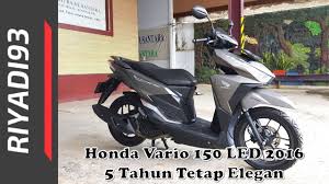 motor honda vario 150 led cbs 2016