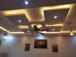 living area false ceiling designing