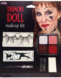 demon doll face makeup kit house of boo