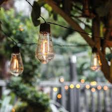 Filament Effect Garden Festoon Lights