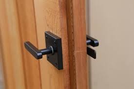oval contemporary lever gate latch