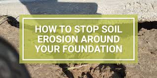 Soil Erosion Around Your Foundation