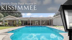 ranch style pool home in kissimmee