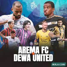 Arema FC Vs Dewa United: Gustavo Dan Alex Adu Perkuat Lini Depan