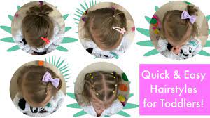 A tousled pixie can make your hair look thicker by injecting some texture and movement into your strands. 5 Quick And Easy Toddler Hairstyles Thin Hair Youtube