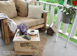 Decor With A Crate Coffee Table