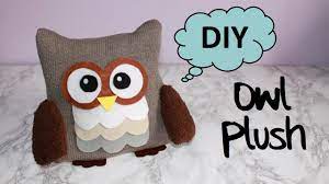 diy owl plush with free templates