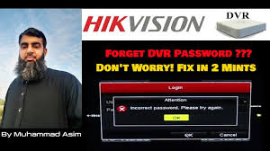 How To Recover Reset Hikvision Dvr