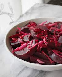 Beet Salad With Red Onion gambar png