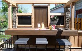 Trex Contemporary Deck Diy Home Bar