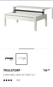 Ikea Lift Top Coffee Table For In