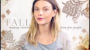 fall makeup tutorial free people