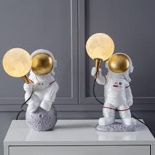 Modern Desk Lamp Astronaut Wall Sconce