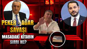 Sedat Peker -Mehmet Ağar savaşı başladı / Masadaki kitabın sırrı ne? -  YouTube