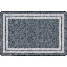 border gray rug