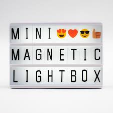 A6 Mini Magnetic Lightbox Silver Locomocean Usa