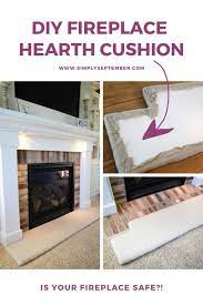 Fireplace Diy Hearth Cushion