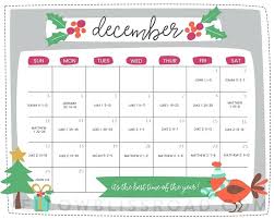Free Printable Desk Calendar My Life Christmas Templates For Flyers