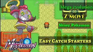 Pokemon Mega Origins GBA With Mega evolution,Z Move,Shiny Pokemon And more  more more... - YouTube