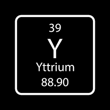 yttrium symbol chemical element of the