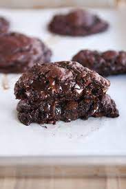 Double Dark Chocolate Chip Cookies gambar png