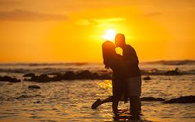 beach sunset romantic couples 2019 high