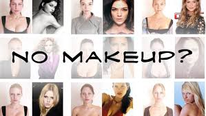 super models without makeup hair