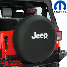 Spare Tire Cover From Mopar With White