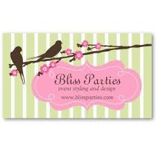 Business Card Showcase By Socialite Designs Event Planner Business